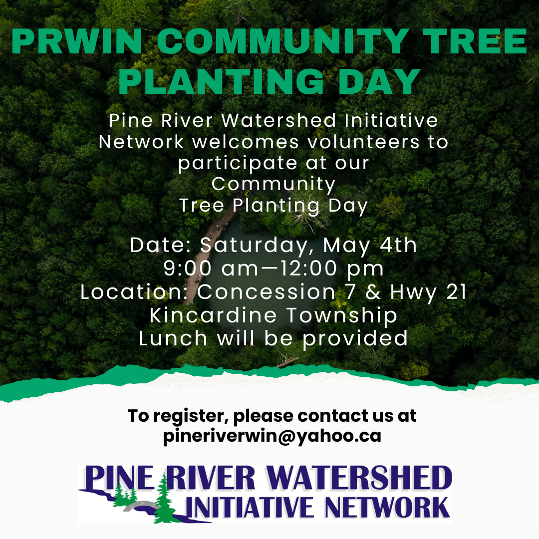 PRWIN Community Planting Day on May 4th.